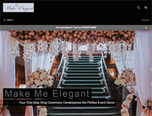 Tablet Screenshot of makemeelegant.com